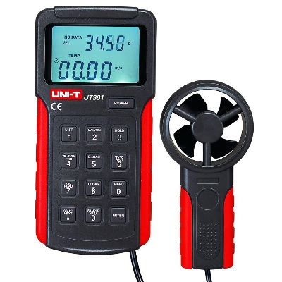 Picture of UNI-T UT361 Digital Anemometer Wind Speed Tester  - Kings Trading