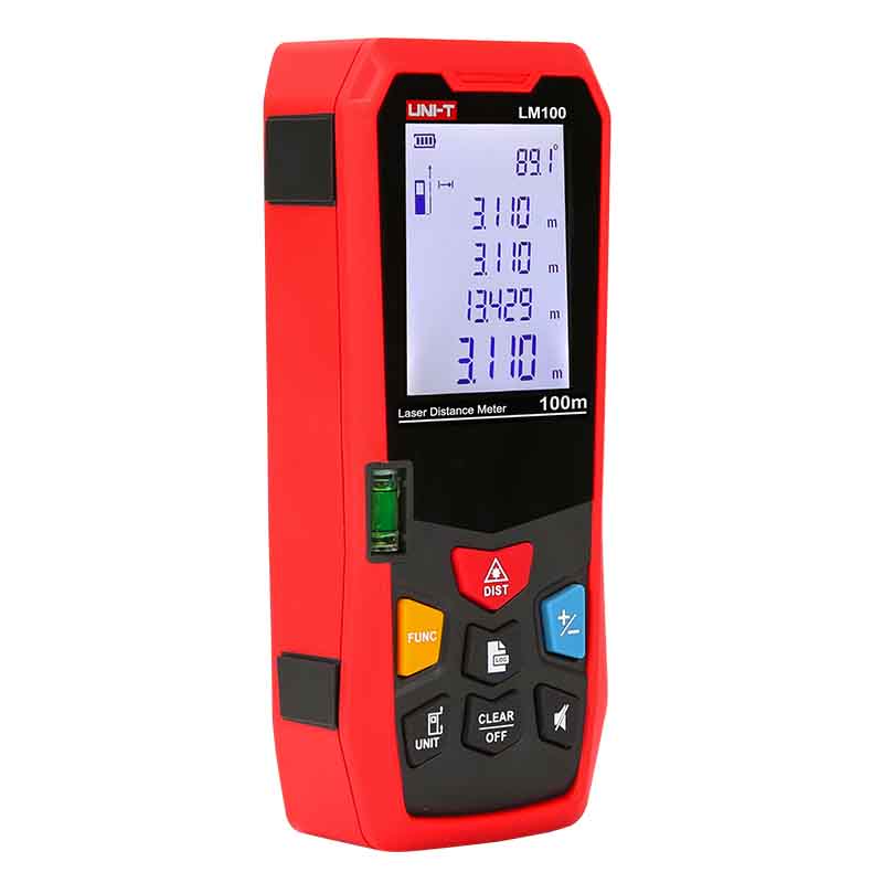 Picture of UNI-T LM100 Distance Meter 100M (328ft) LASER Measure - Kings Trading