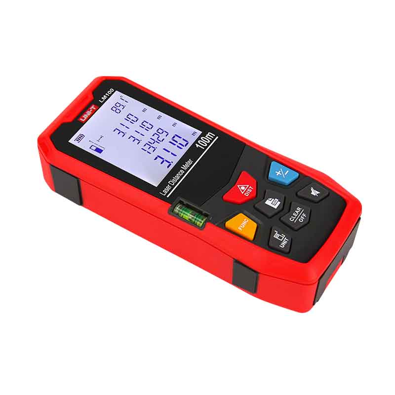 Picture of UNI-T LM100 Distance Meter 100M (328ft) LASER Measure - Kings Trading