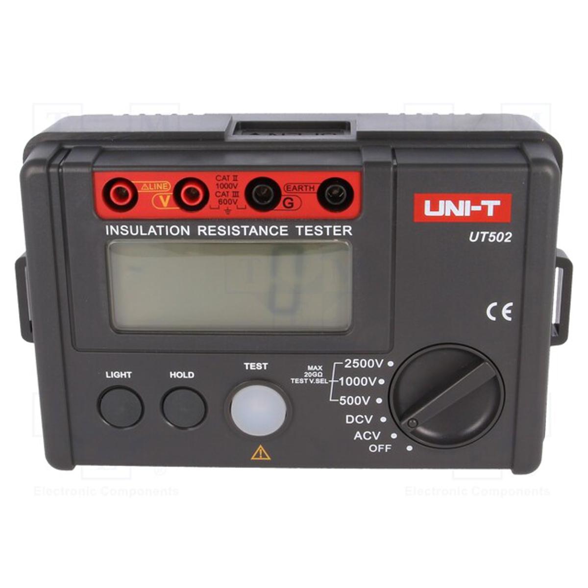 Picture of UNI-T UT502 Digital Insulation Resistance Tester Megger 500-2500V - Kings Trading