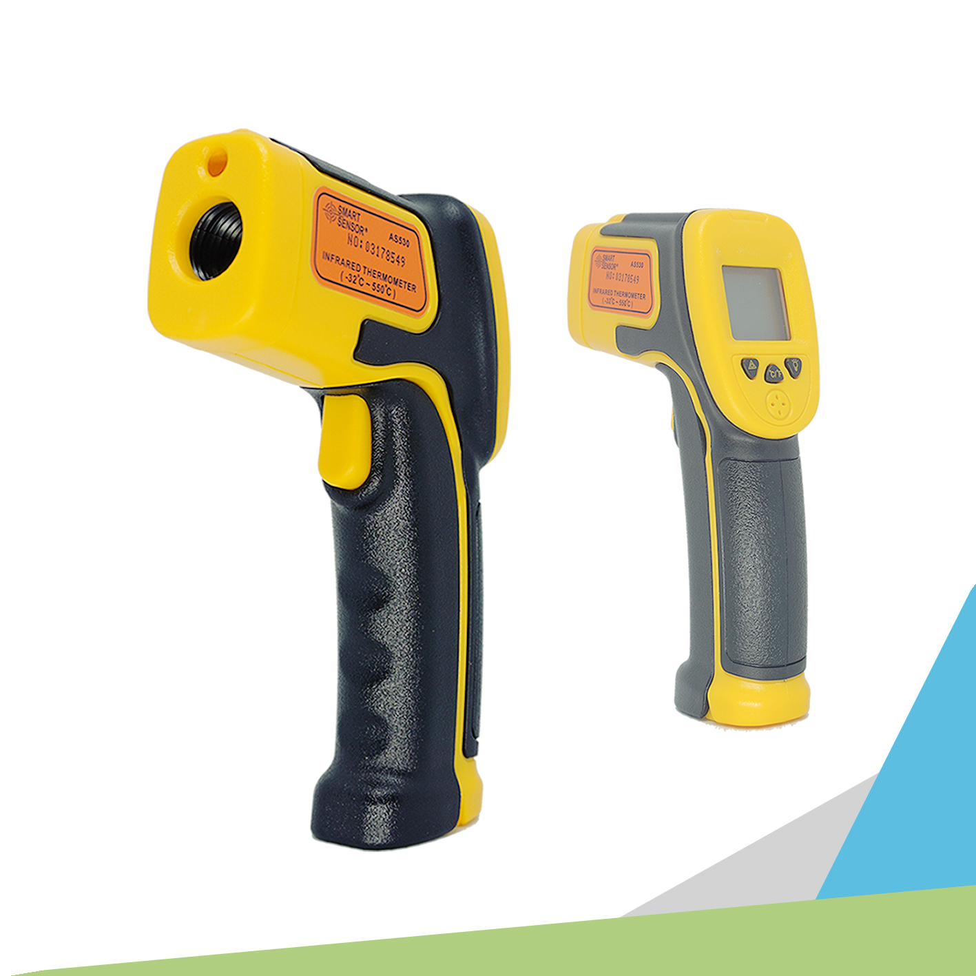 Picture of Smart Sensor Digital IR Infrared Thermometer Temperature Meter AS530 - Kings Trading