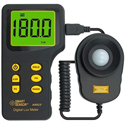 Picture of AR823 Plus Digital Light Meter Photometer for Photography Luminometer Spectrometer 200,000  AR823+