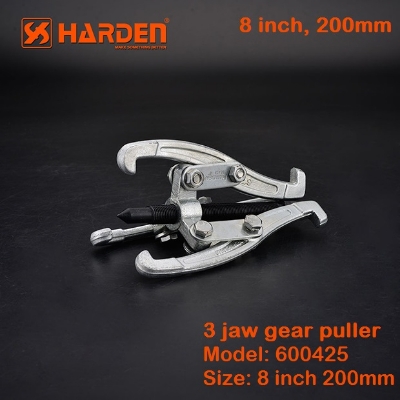 Picture of HARDEN Three Jaws Gear Puller Bearing Puller (3" | 4" | 6" | 8 inch) Professional Carbon Steel Model: 600421-600425