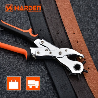 Picture of HARDEN Belt Punch Rotary Punch Pliers 10 inch  Professional Model: 560710