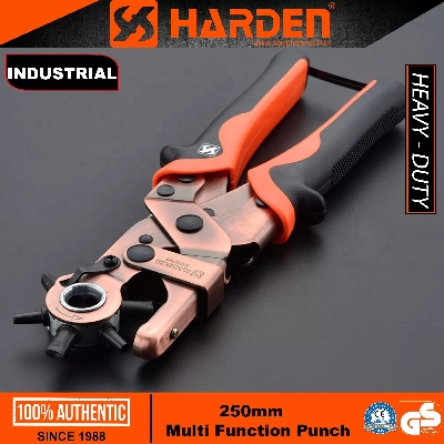 Picture of HARDEN Professional rotary punch Pliers 10 inch ( round hole oval hole ) Model: 560714