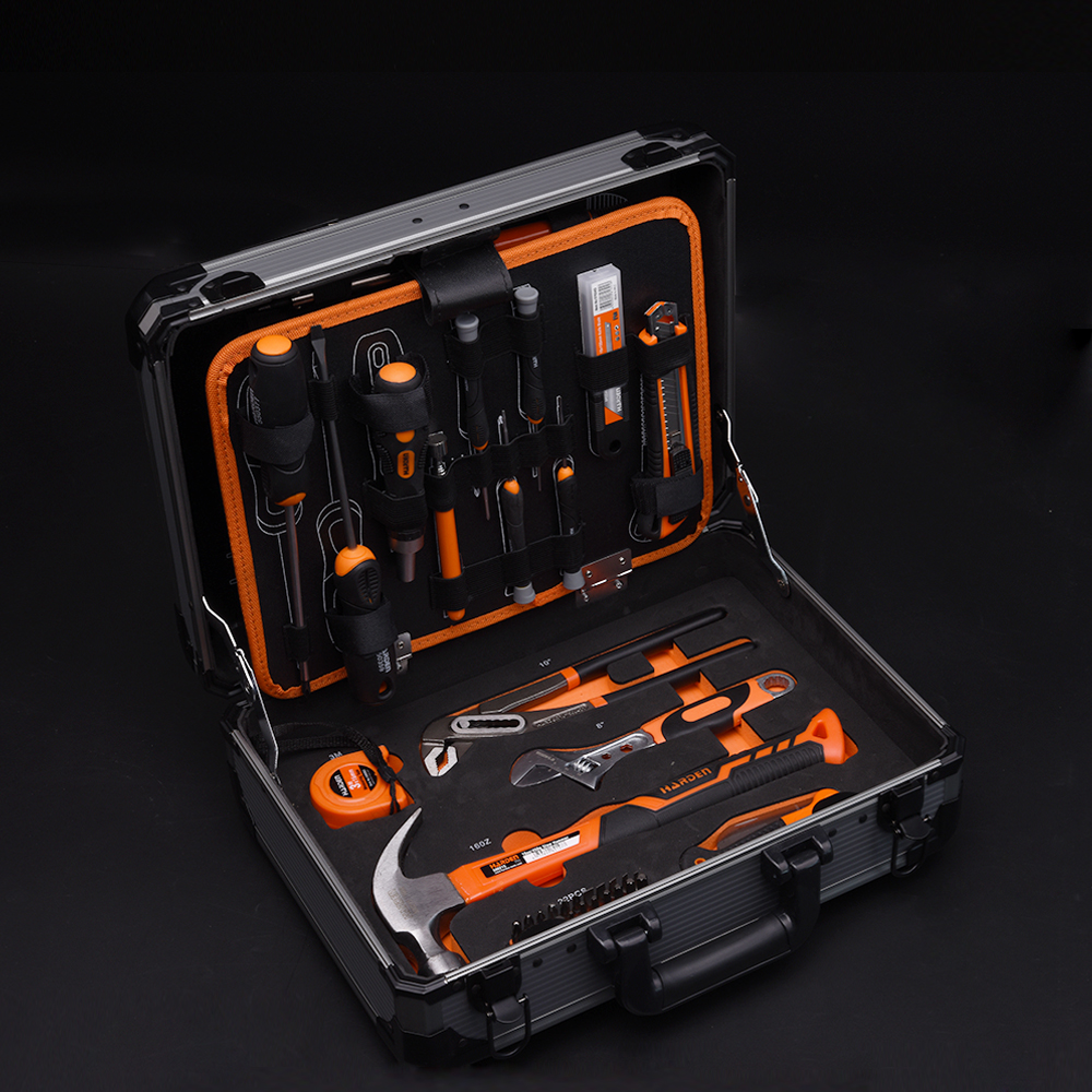 Picture of HARDEN 155PCS Professional HAND Tools Set In Aluminum Case Model: 510703