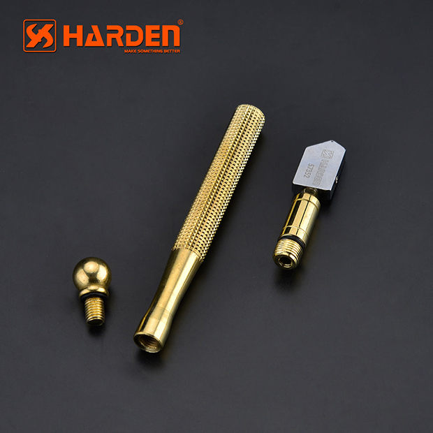 Picture of HARDEN Professional YG8 Alloy Steel Auto-Oil Glass Cutter 175mm 175mm in length 570352