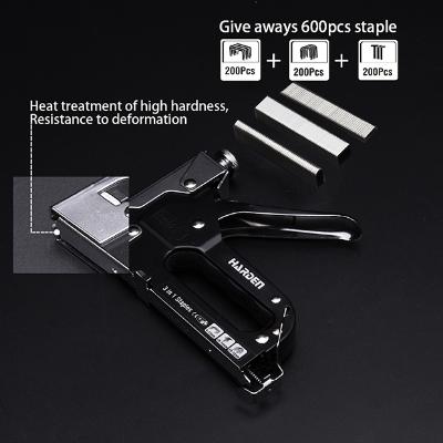 Picture of HARDEN 3 way Staple Gun 4-14mm steel heavy duty hand stapler for wood working (PROFESSIONAL) Model: 620803