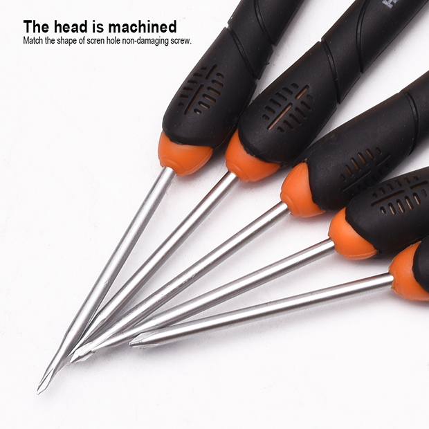 Picture of HARDEN 9 Pcs CRV Precision Screwdriver Set (CLASSIC) Chrome Vanadium 9pcs Screw Driver Screwdriver Set for Cell Phone Laptop Model: 550122