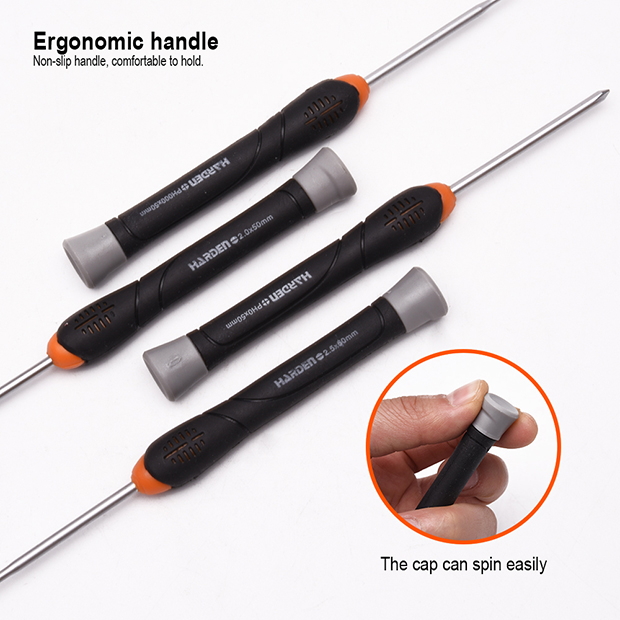 Picture of HARDEN 9 Pcs CRV Precision Screwdriver Set (CLASSIC) Chrome Vanadium 9pcs Screw Driver Screwdriver Set for Cell Phone Laptop Model: 550122