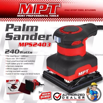 Picture of MPT Palm Sander 240W 110x110mm MPS2403 * - Kings Trading *