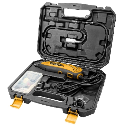 Picture of TOLSEN 108Pcs Rotary Tool Set w/ Hard Case 130W Die Grinder GS Approved FX Series 79555 - Kings Trading