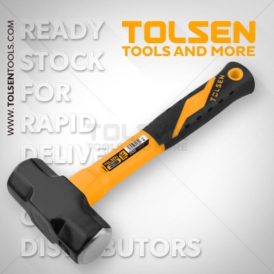 Picture of TOLSEN Sledge Hammer (1.8kg / 4lbs) Fiberglass Handle Model: 25044