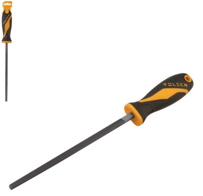 Picture of TOLSEN 8" Square Steel File TPR Handle 32017 - Kings Trading