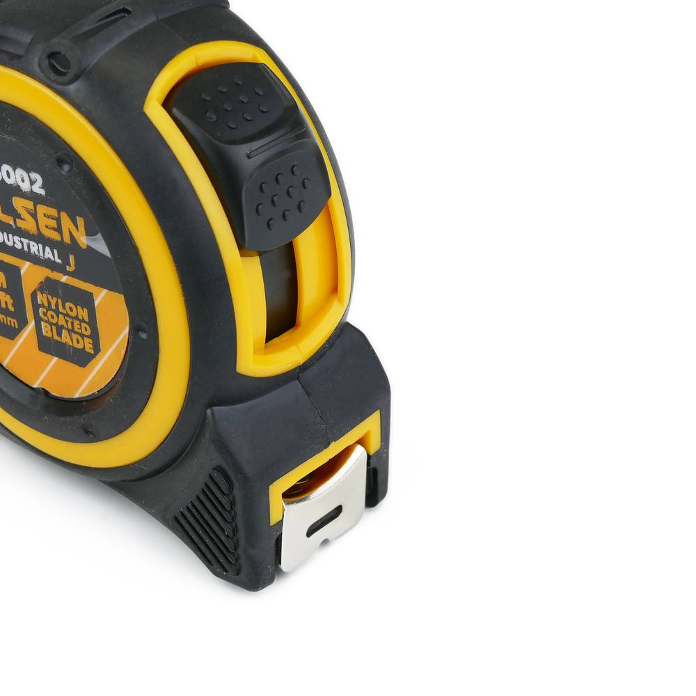 Picture of TOLSEN Measuring Tape 8M 26FT with Nylon Coated Blade Industrial TPR Handle 36005 - Kings Trading
