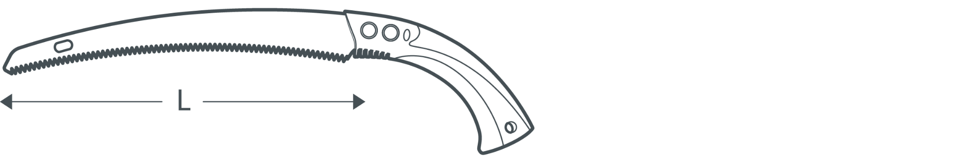 Picture of CROWN Pruning Saw Lopping Saw Garden Saw 12" ( 300mm ) CPHSP-STB12 - Kings Trading