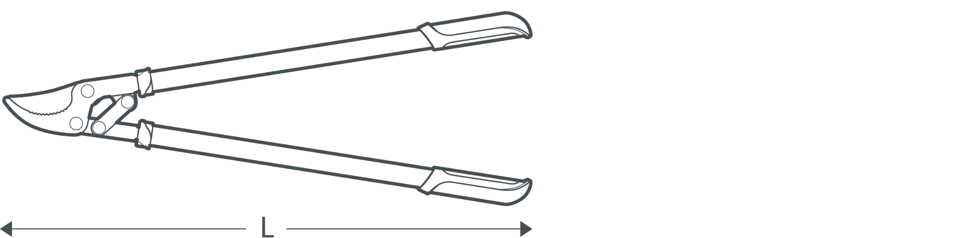 Picture of CROWN Lopper Manual Garden Cutting Tool 30" (760mm) CPHSS-PLA30 - Kings Trading