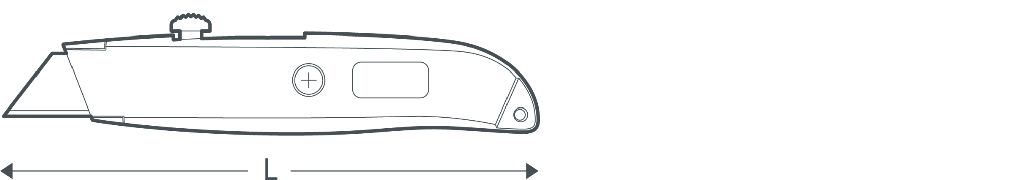 Picture of CROWN 6" Retractable Anti Cutter (150mm) CPHKN-RTB6 - Kings Trading