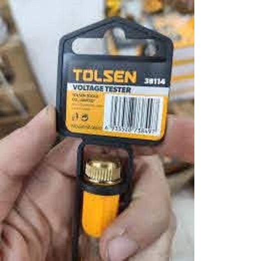 Picture of TOLSEN Voltage Tester 100-500V 3X140mm Neon Bulb 38114 - Kings Trading