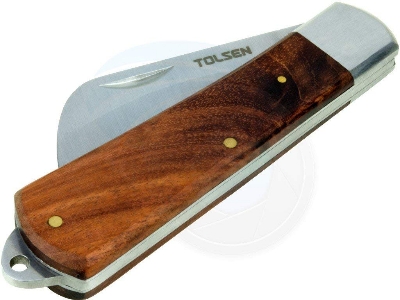 Picture of TOLSEN Electrician's Cutter (195mm) Pocket Cable Wire Stripper Skinning Utility Cutter 38041 - Kings Trading