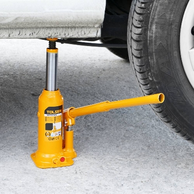 Picture of TOLSEN Hydraulic Bottle Jack (20 Tons - 60 mm) Leak Proof Industrial Series 65420 - Kings Trading