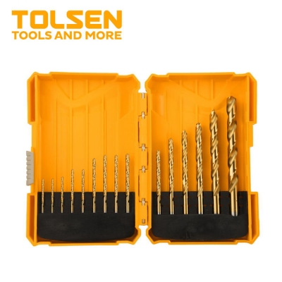 Picture of TOLSEN 15Pcs HSS Fractional Jobber Length Drill Bits Set 75100 - Kings Trading