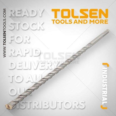 Picture of TOLSEN SDS Plus Hammer Drill Bits (25 x 210mm) Industrial Grade 75358 - Kings Trading