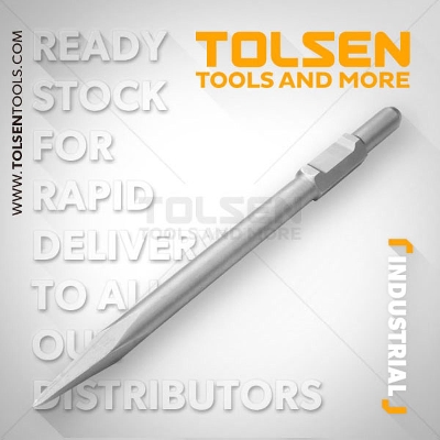 Picture of TOLSEN Hex Point Chisel (30x410mm) Industrial Grade 75454 - Kings Trading