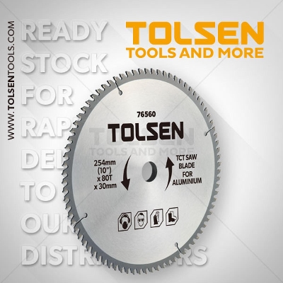 Picture of TOLSEN TCT Circular Saw Blade For ALUMINUM Cutting - Kings Trading