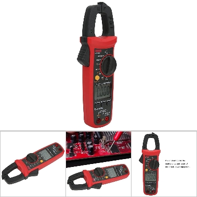Picture of UNI-T UT204+ Digital Clamp Meter AC/DC Current Tester (600A) True RMS Auto Range Temperature Measurement High Precision Multimeter