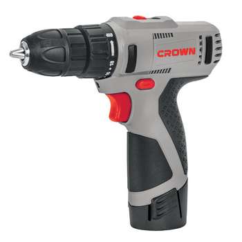 Picture of CROWN 12V Cordless Drill and screwdriver 12V (Lithium-ion, 1.5Ah), Model: CT21053 - Kings Trading
