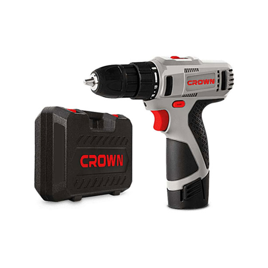Picture of CROWN 12V Cordless Drill and screwdriver 12V (Lithium-ion, 1.5Ah), Model: CT21053 - Kings Trading