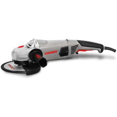 Picture of CROWN 7" Angle Grinder 2600W, 180mm, 8500rpm, with soft start CT13489-180S - Kings Trading
