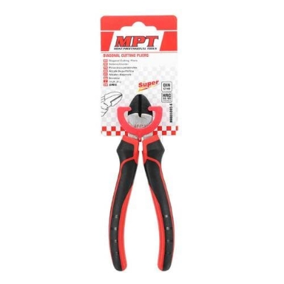 Picture of MPT 7" Diagonal Cutting Pliers 180mm Cr-V, black finish,  Model: MHB01003-7