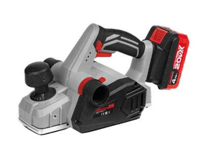 Picture of CROWN Cordless Planer, 20V 4Ah, planing width: 82 mm CT24001HX-4 - Kings Trading