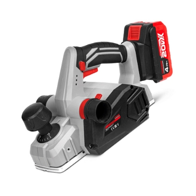 Picture of CROWN Cordless Planer, 20V 4Ah, planing width: 82 mm CT24001HX-4 - Kings Trading