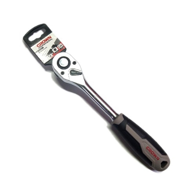 Picture of CROWN 1/2" Drive Ratchet Handle Quick Release Reversible Wrench 10" Long, Model: CPHSW-12RHA  - Kings Trading