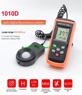 Picture of Victor VC1010D Digital Photo Meter Photo Light Meter Lumens Tester