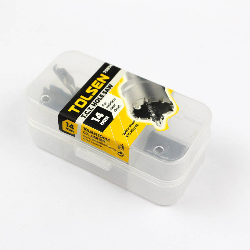 Picture of TOLSEN 14mm TCT Hole Saw For Stainless Steel Metal Alloy Special Carbide tip 3 - Ply Cutters Model No: 75914 - Kings Trading