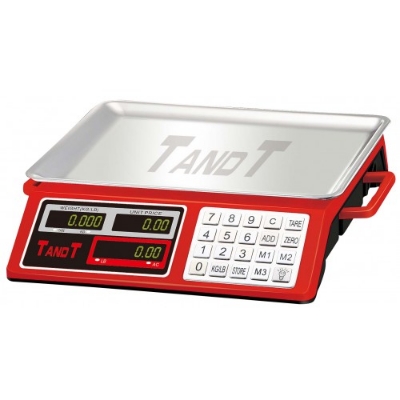 Picture of TANDT 30KG Digital Weight Scale T-Tray BSTI Approved Rechargeable Li-Ion 3.7V TT1930A