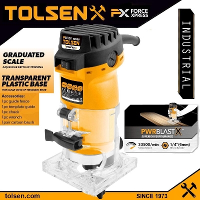 Picture of TOLSEN Electric Laminate Trimmer/router 500W Model 79536 - Kings Trading