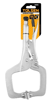 Picture of TOLSEN Locking Pliers Vise Grip (280mm, 11") C-Clamp Industrial Series Model: 10056 - Kings Trading