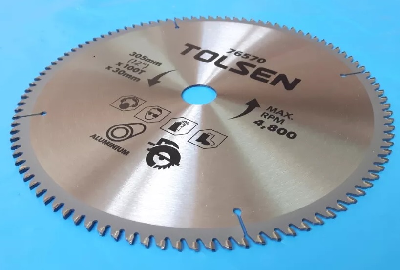 Picture of TOLSEN 12" TCT Circular Saw Blade For ALUMINUM Cutting Model: 76570