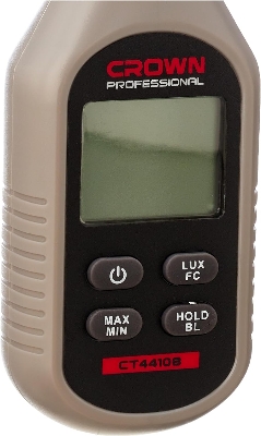 Picture of CROWN Light Meter Illumination Meter, Illumination : 0~9999 Lux, Model : CT44108 - Kings Trading