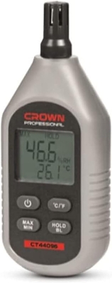 Picture of Crown Temperature and Humidity Meter Model: CT44096 - Kings Trading