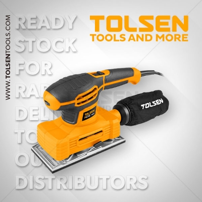 Picture of TOLSEN 1/3" Sheet Finishing Sander  220W with 3 Free Sanding Pad FX Series Industrial Model: 79564