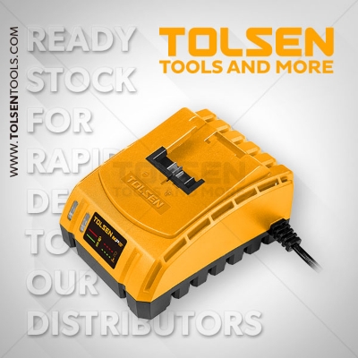 Picture of Tolsen 20VDC Li-ion Battery Charger For charging TOLSEN 20V 2.0Ah battery ( 87472 ) Model: 87485