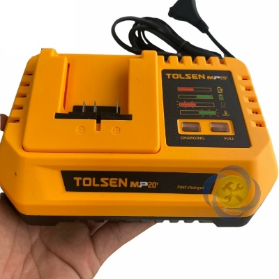 Picture of Tolsen 20VDC Li-ion Battery Charger 110W For charging TOLSEN 20V 4.0Ah battery ( 87474 ) Model: 87486