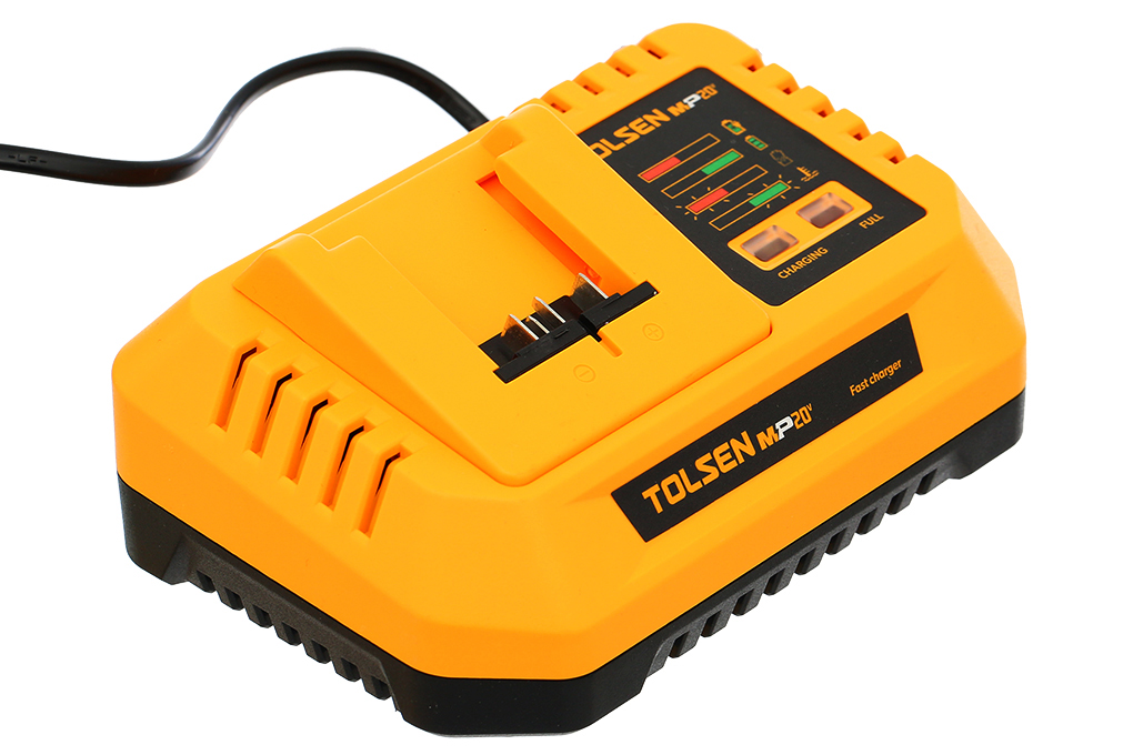 Picture of Tolsen 20VDC Li-ion Battery Charger 110W For charging TOLSEN 20V 4.0Ah battery ( 87474 ) Model: 87486