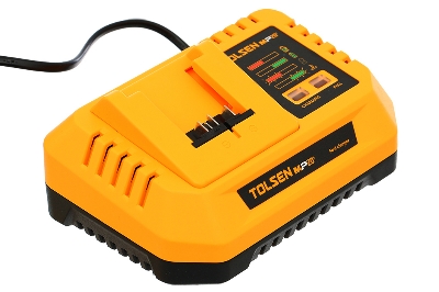 Picture of Tolsen 20VDC Li-ion Battery Charger 110W For charging TOLSEN 20V 4.0Ah battery ( 87474 ) Model: 87486